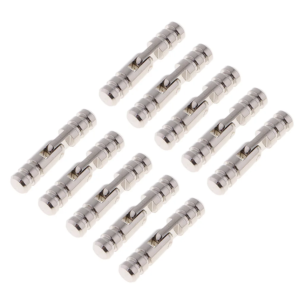 10Pcs Retro Jewelry Box Mini Case Hidden Concealed Barrel Hinges Copper