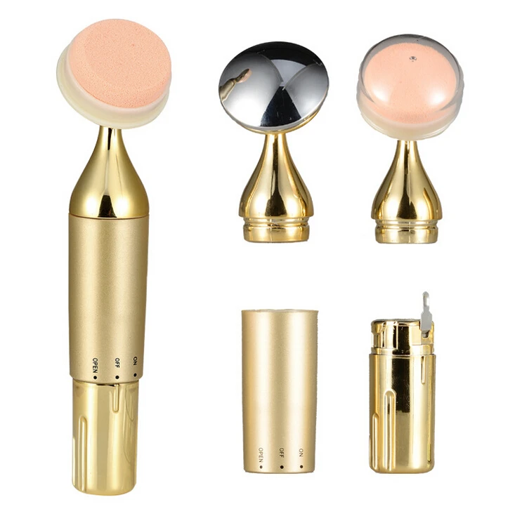 

Electric powders multi-function vibrating powders anionic ultrasonic makeup brush BB cream foundation tool Free Shipping