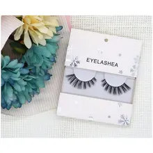 Натуральные накладные ресницы Накладные ресницы макияж настоящие 3D накладные ресницы из норки ресницы для красоты серебряные снежные коробки