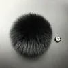 MPPM Real Fox Fur Pompom Genuine Fur Pom Poms Ball for Hats&Caps Big Natural Fur Pompon Ball For Shoes Bags Accessories 3