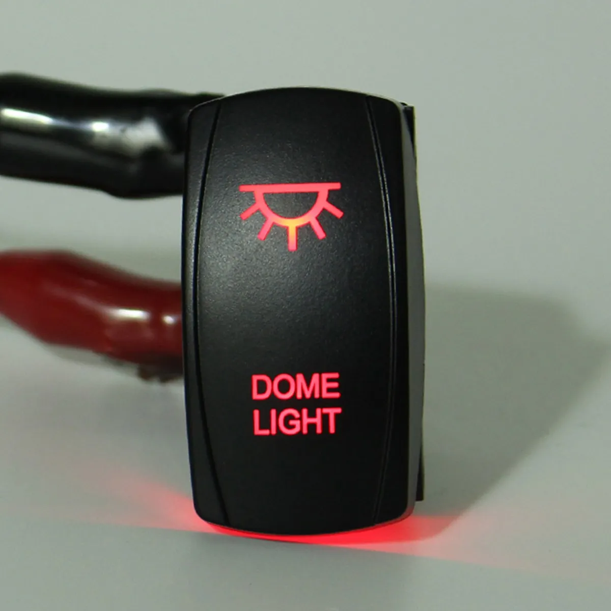 Dome Light Rocker Switch For UTV POLARIS RZR Arctic Cat Wildcat Kawasaki 12V 20A