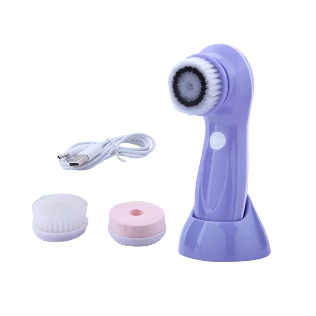 Professional 3 In 1 Multifunctional Electrical Women Facial Cleaning