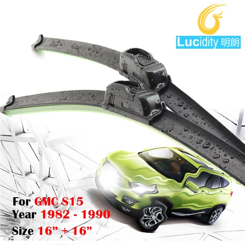 Car Bracketless Windscreen Windshield Wiper Blade Auto Soft Rubber
