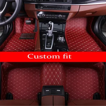 

Car floor mats for Toyota Camry Corolla Mark X Crown Verso FJ Cruiser yaris L 5D car-styling carpet floor liner