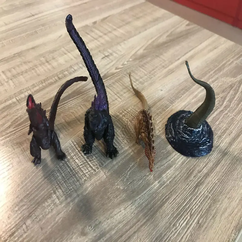 

4pcs/set Gojira Collectible Model Toy NECA Pacific Rim Action Figure World Dinosaur For Kids Boys