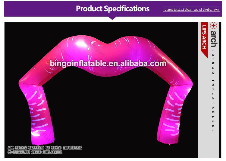 BG-A0673-Lips-arch-bingoinflatables_01