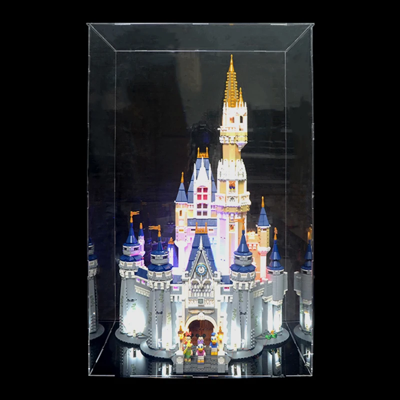 Чехол витрина для Lego Золушка принцесса замок 71040 Замок принцессы 16008 строительные