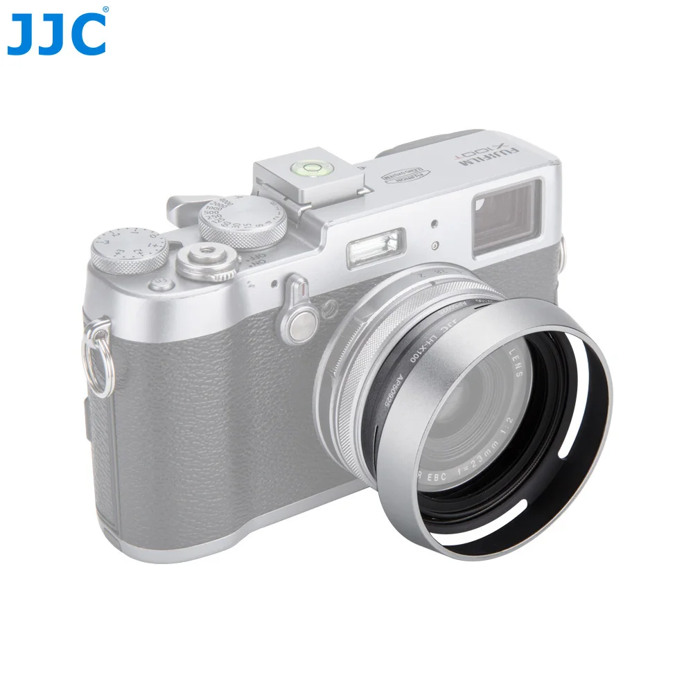 JJC Camera Metal Lens Hood Screw Adapter Ring 49mm For FUJIFILM X7/X100/ X100S/X100T/X100F Replaces LH-X100 JJC Camera Metal Lens Hood Screw Adapter Ring 49mm For FUJIFILM X7/X100/ X100S/X100T/X100F Replaces LH-X100