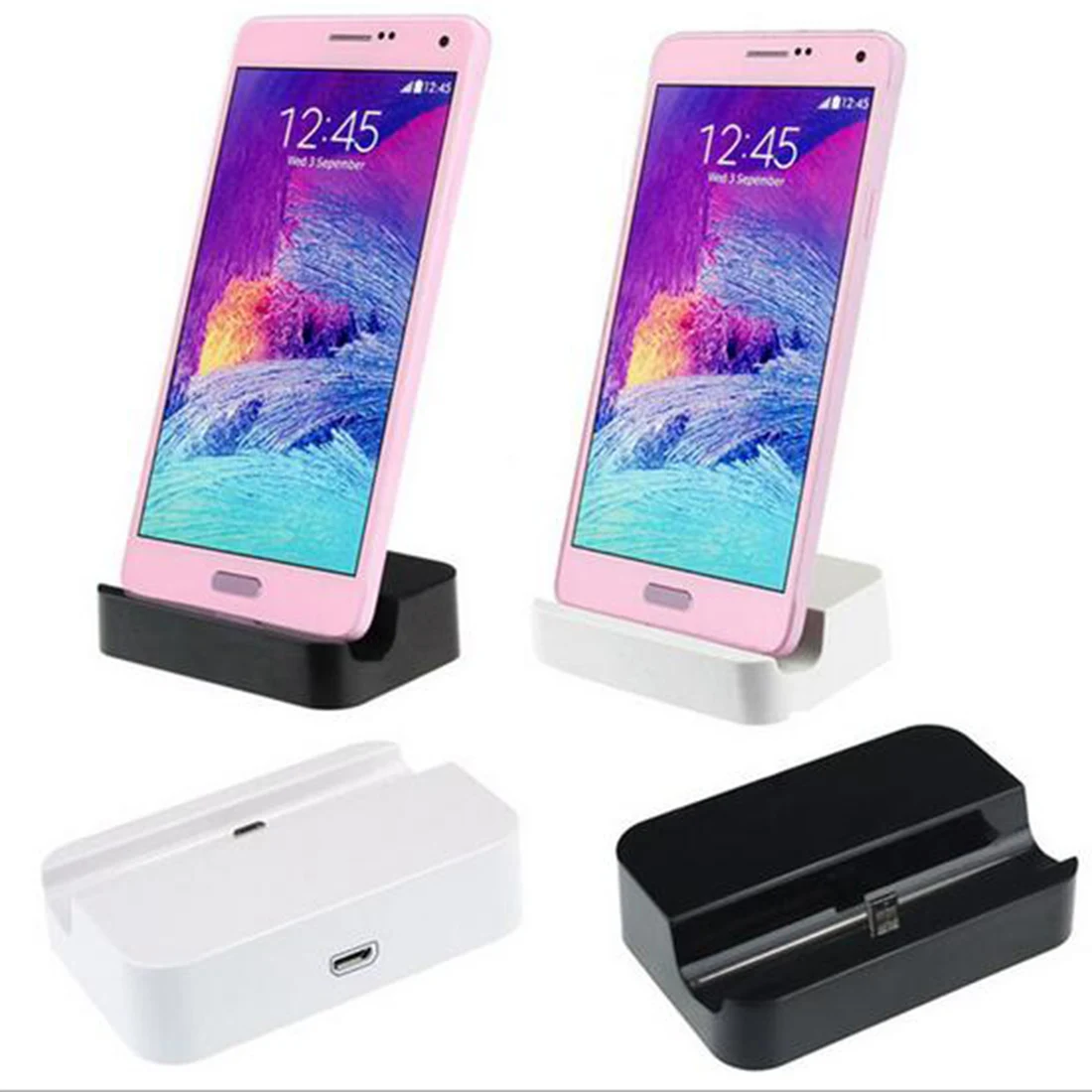 Etmakit Universal Android Cellphone Charger Base Micro USB Charging Station For Samsung huawei