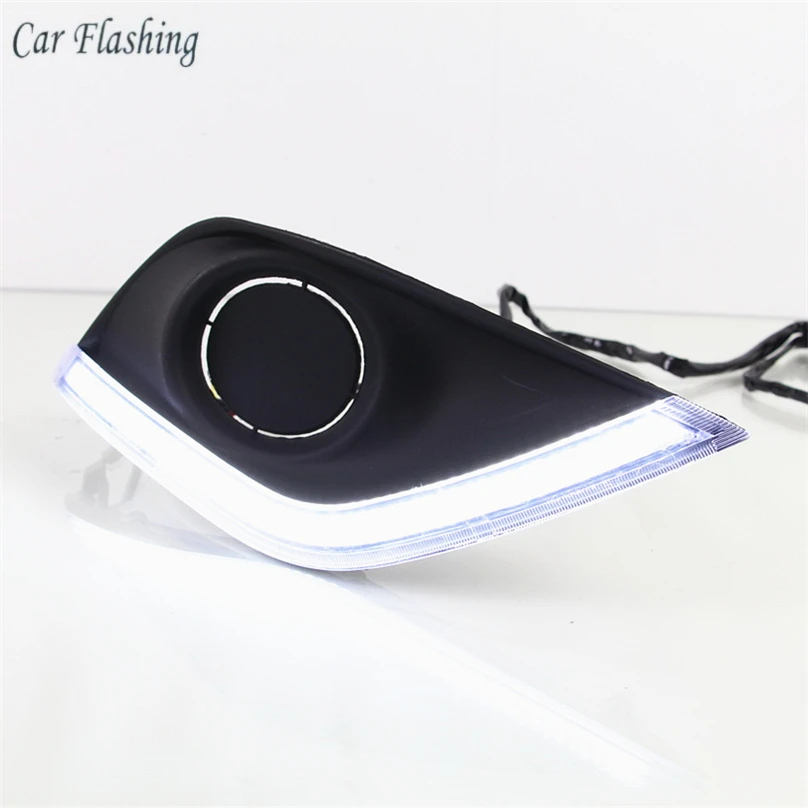 Car Flashing For Nissan Almera Latio Sunny Versa 2014 2015 2016 LED DRL