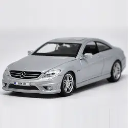 1:24 сплава Benz CL63 AMG Модель автомобиля детский автомобиль с оригинальный авторизованный детские игрушки