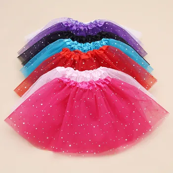 

Children Fluffy Pettiskirts Tutu Saias Baby Girls Skirts Princess Skirt Girls Dance Wear Party Clothes 2-7Y