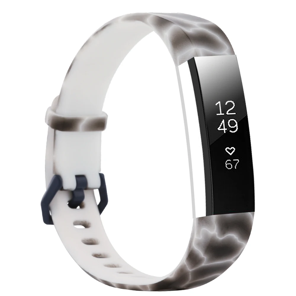 Honecumi Для Fitbit Alta HR силиконовый браслет часы для Fit Bit Alta умный Браслет спортивный трекер ремешок Сменные аксессуары