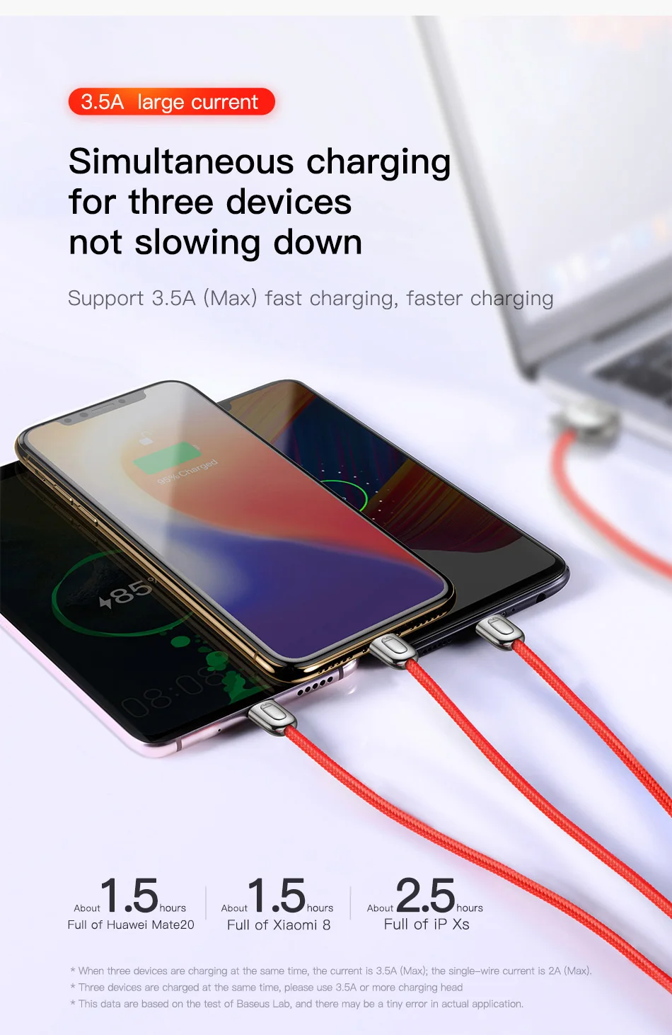 Кабель Baseus Three Pigs для iPhone x xs max Micro usb type C 3 в 1 для Xiaomi redmi note 7 Pro Кабель для зарядки USB