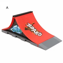 1 piece Hot Sale 6 Styles Skate Park with Fingerboard Ramp Parts for Fingerboard Finger Skateboards Tech Deck Toys for Kids 1 piece Hot Sale 6 Styles Skate Park with Fingerboard Ramp Parts for Fingerboard Finger Skateboards Tech Deck Toys for Kids