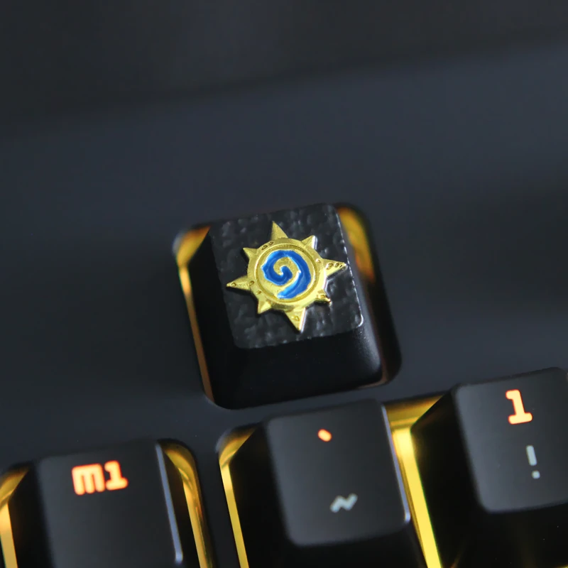 Заказной тисненый цинковый сплав keycap Для Игры Механическая клавиатура, высококачественный уникальный DIY для D