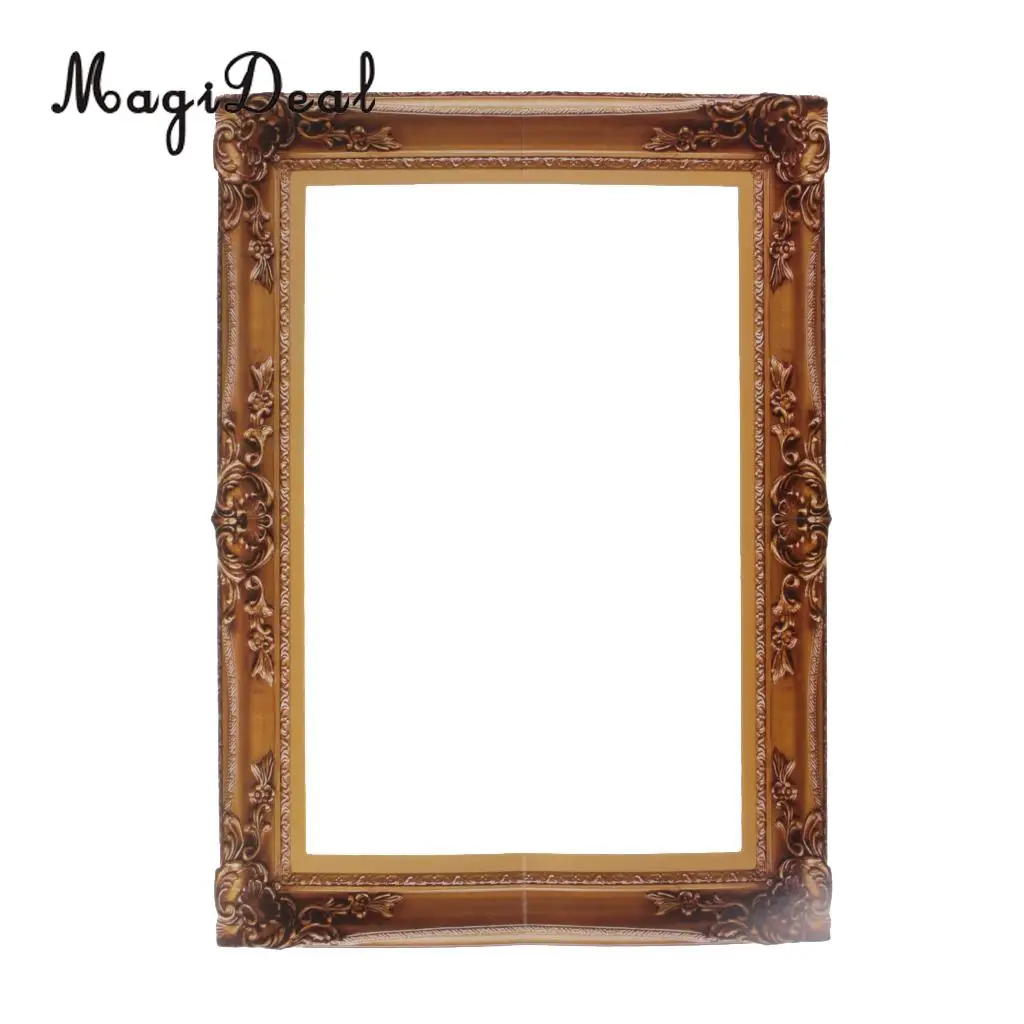 MagiDeal Vintage Frame Photo Booth Prop Background for Wedding Birthday Family Paper Photobooth Party Decoration 