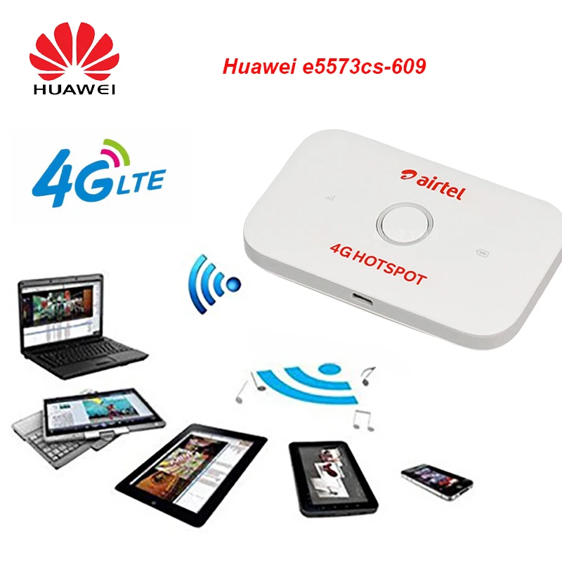Оригинальный разблокированный huawei E5573cs-609 4G маршрутизатор Портативный Wi-Fi