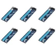 0.6 м стабильный pci-e Riser Card PCI E USB 3.0 1x к 16x Графика Express Riser Card Extender для Bitcoin горно Miner машины