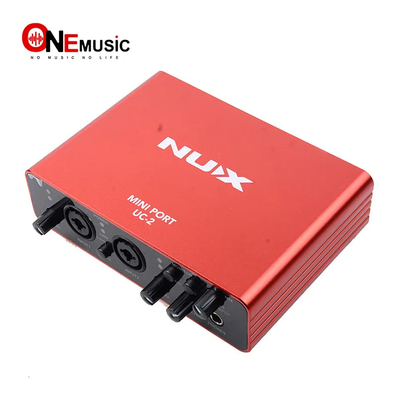 Nux UC 2 мини порт USB аудио гитарный интерфейс/бас или другие музыкальные