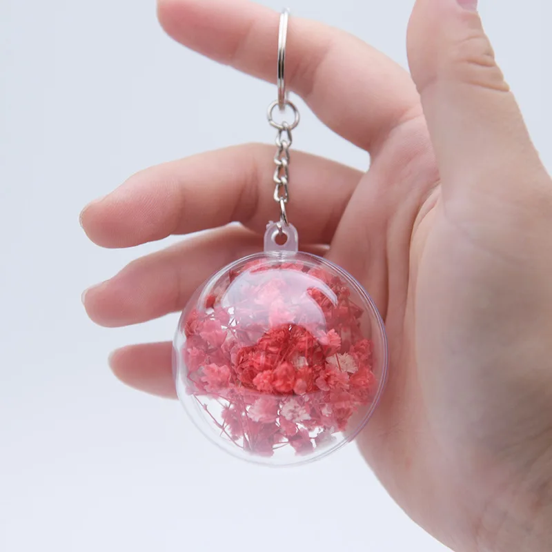 

2018 new charm fashion leather rose flower key chain cute tassel flower key chain women keychain female bag pendant jewelry