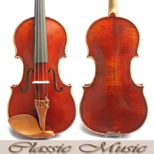 Топ ручной масляный Лаки, красный Мендельсон скрипки № 1404. Теплым звуком, модель amati скрипки
