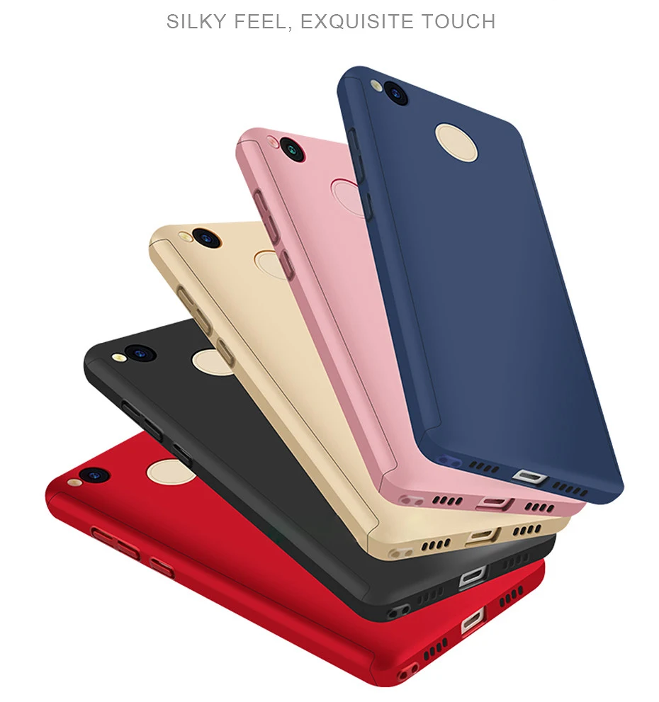 YAMIZOO Case For Xiaomi Redmi Nota 5a Prime Case 360 Hard Luxury Cover Protective Glass For Xiaomi Redmi Note 5a Case 5a On Pro  (5)