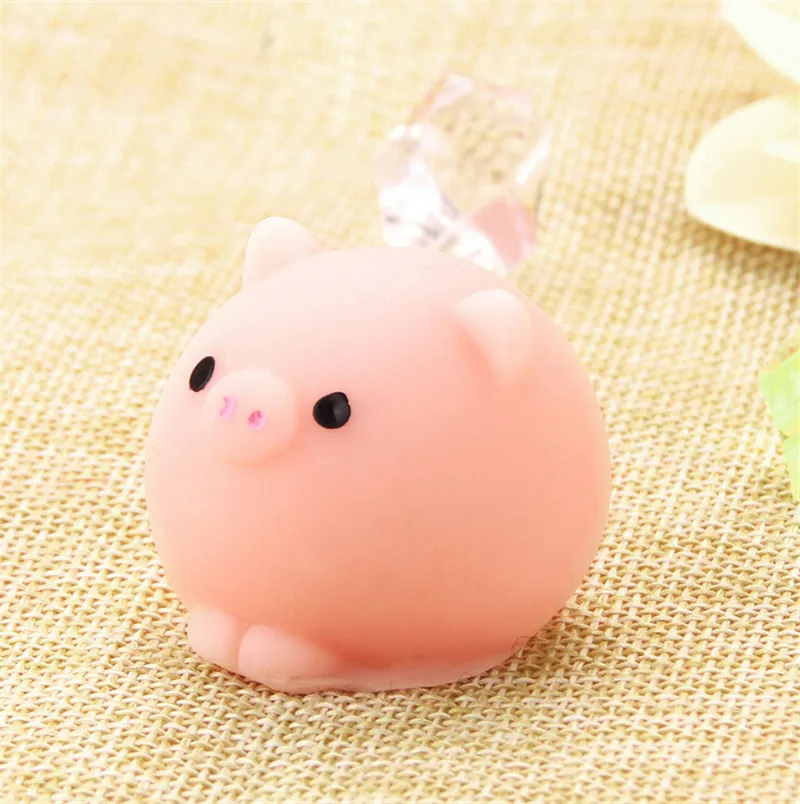 Kawaii Mini Mochi Bunny Squeeze эластичный домашний декор мяч свинка сжимаемая медленно
