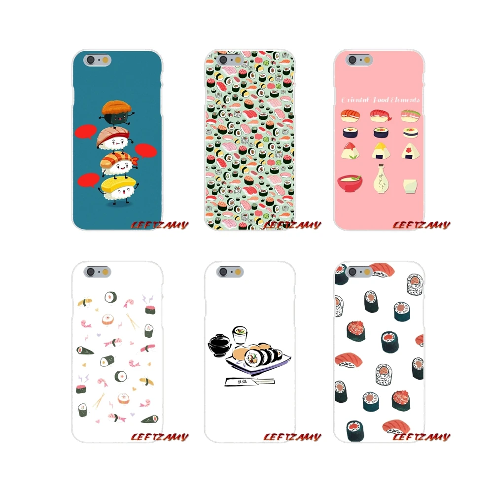 

For Xiaomi Redmi 3 3S 4A 5A Pro Mi4 Mi4C Mi5S Mi6X Mi Max2 Note 3 4 5A pink sushi foodsushi Accessories Phone Shell Covers