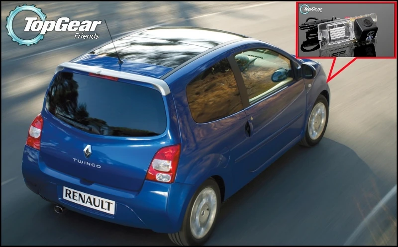 Photo de voiture Pour Renault Twingo 2 II 2007 ~ 2014 Haute Qualité Arrière View Back