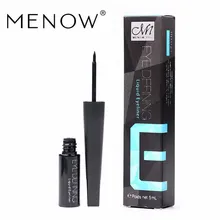 Menow бренд макияж черная жидкая подводка для глаз долговечная водостойкая не Цветущая подводка для глаз быстросохнущая Косметика Горячая Распродажа E15005