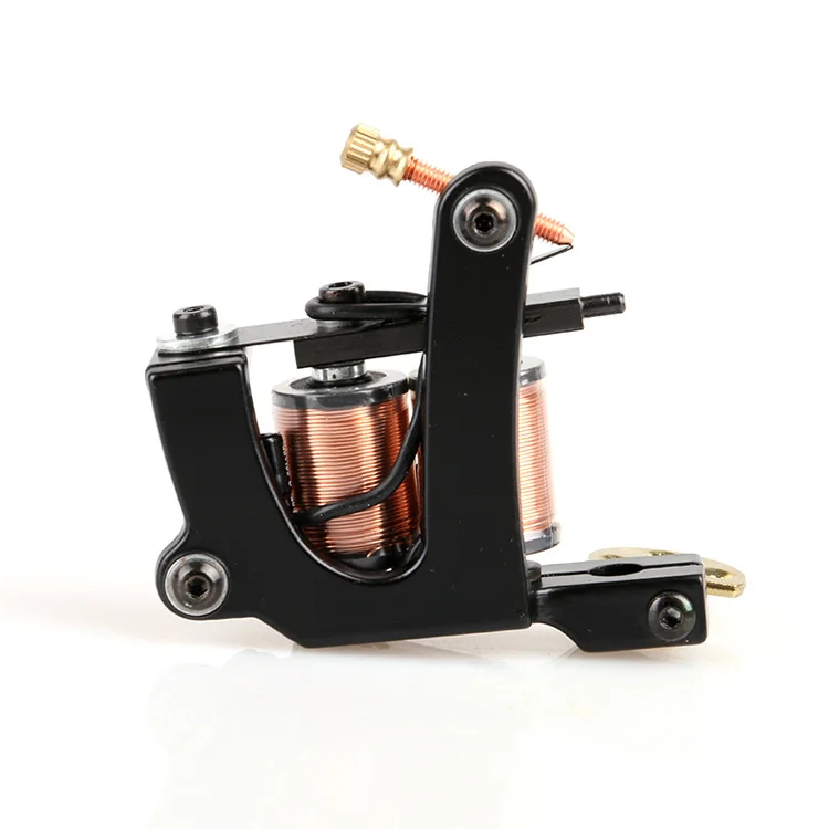 

Tattoo Machine Gun For Liner Shader 8 Wraps Reels Tattoo Machine Handmade Artist Basic Starter Free Shipping Tattoo equipment