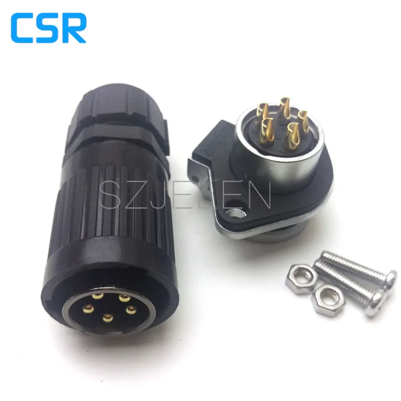 

HP20 series,5 pin Male and Female Plug Socket Industrial Connectors, Cable Connector 5 pin, Rated current 30A