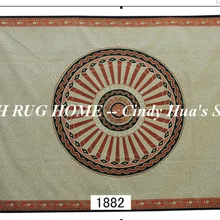 8'x10' Aubusson ковры бежевый и медальян aubusson для украшения дома Коврики для спальни