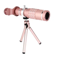 Alloet 18X зум мини-телефон телескоп длиннофокусный объектив+ штатив+ крышка объектива мобильного телефона объектив для Samsung; Huawei телефонов