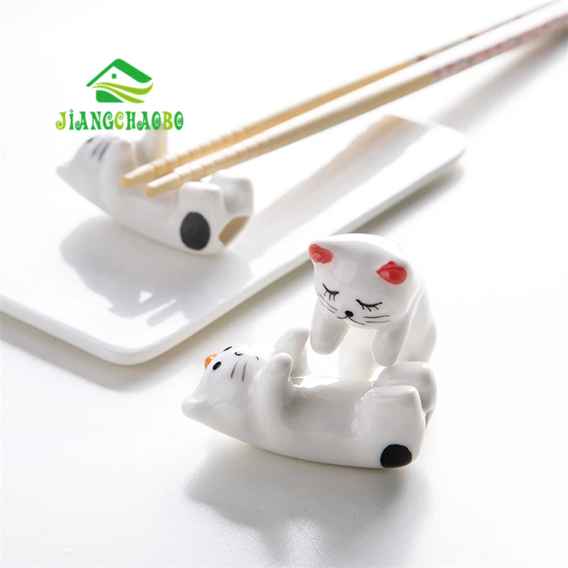 JiangChaoBo мультфильм Керамика палочки дозирующая детская ложка для полка стойка