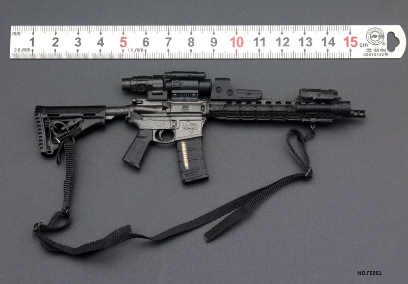 1/6 масштаб Фламинго FS001 армейское оружие Модель M4 полный набор подходит 12 "игровая фигурка военного Куклы Аксессуары для коллекции фанатов
