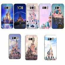 Soft TPU Phone Cases Cinderella Castle for Samsung Note 8 Note4 S6 edge S7edge s6 s7 s8 s9 Note 9 Note 5 S8 plus S9 plus cheap gear vr 5 0 3d vr glasses helmet built in gyro sens for samsung galaxy s9 s9plus s8 s8 note5 note 7 s6 s7 s7edge