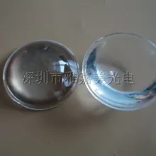 Стеклянная линза диаметром 23 мм плоско выпуклая линза, оптический светодиодный линза, линза фонарика