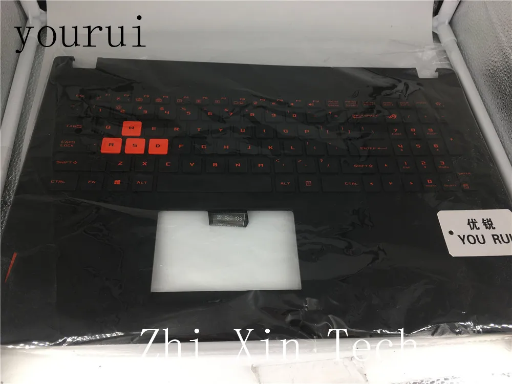 Yourui Оригинальная клавиатура верхняя крышка Упор для рук для ASUS GL502 GL502V GL502VT GL502VS GL502VM GL502VY