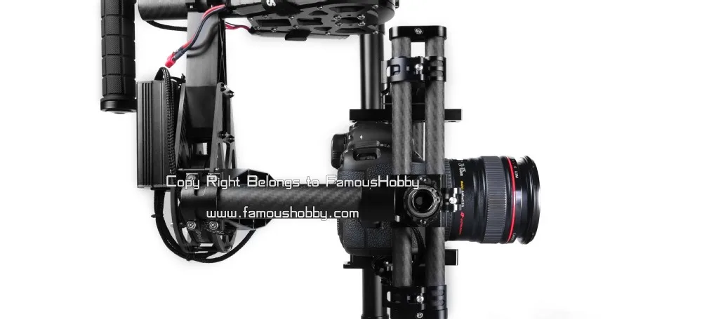 Famoushobby bg003-pro DSLR 3 оси Бесщеточный Gimbal/5D Камера Gimbal/ручной DSLR Gimbal/с 3 шт. Двигатели