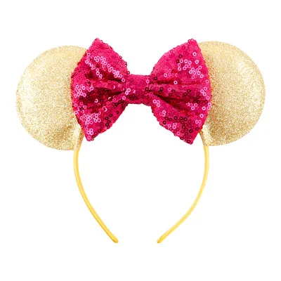 

Minnie Mouse Ears Head Bands Fashion Lady Girl Hairband Sexy Self Headband Birthday Party Minnie Mouse Ears Hair Accessories