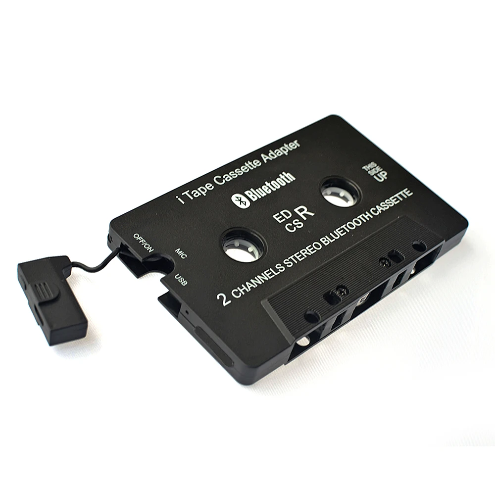  Caliente 3rd Gen inalámbrico iTape CSR V4.0 + EDR adaptador de casete Bluetooth funciona mientras c