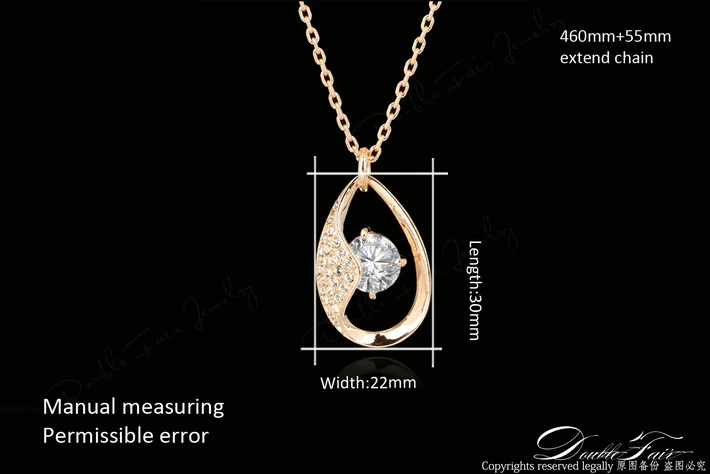 Слезы dfn271 cz алмазов 18k позолоченные оёерелья образный для подвески ювелирные изделия wonem подарки crystal кулон подвески кулоны подвеска колье ожерелье цепочка распродажа бижутерия украшения подарки