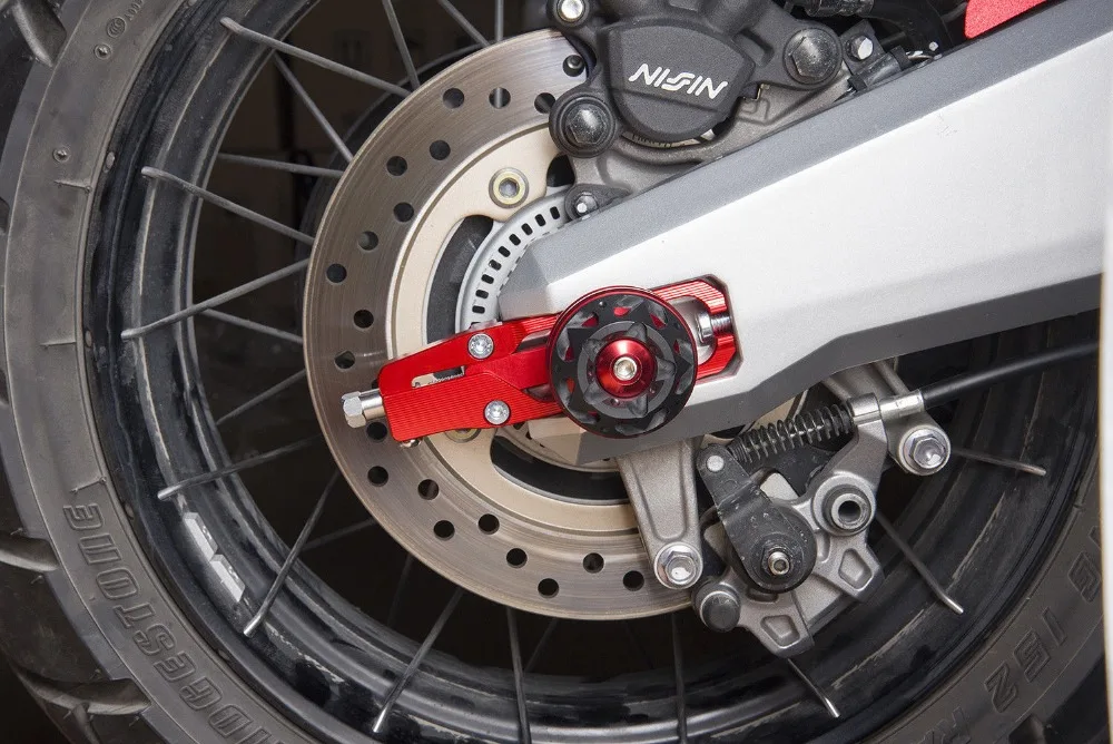 CNC мотоцикл задняя ось цепи регулятор натяжителя Катена катушка для Honda XAdv750 X Adv Xadv 750 аксессуары для мотоциклов