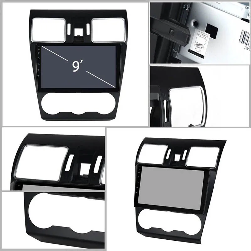 Excellent PX6 Android 9.0 Car GPS Radio Multimedia for Subaru  wrx XV forester 2016 2017 2018 with DSP 4+64GB Auto Stereo 2