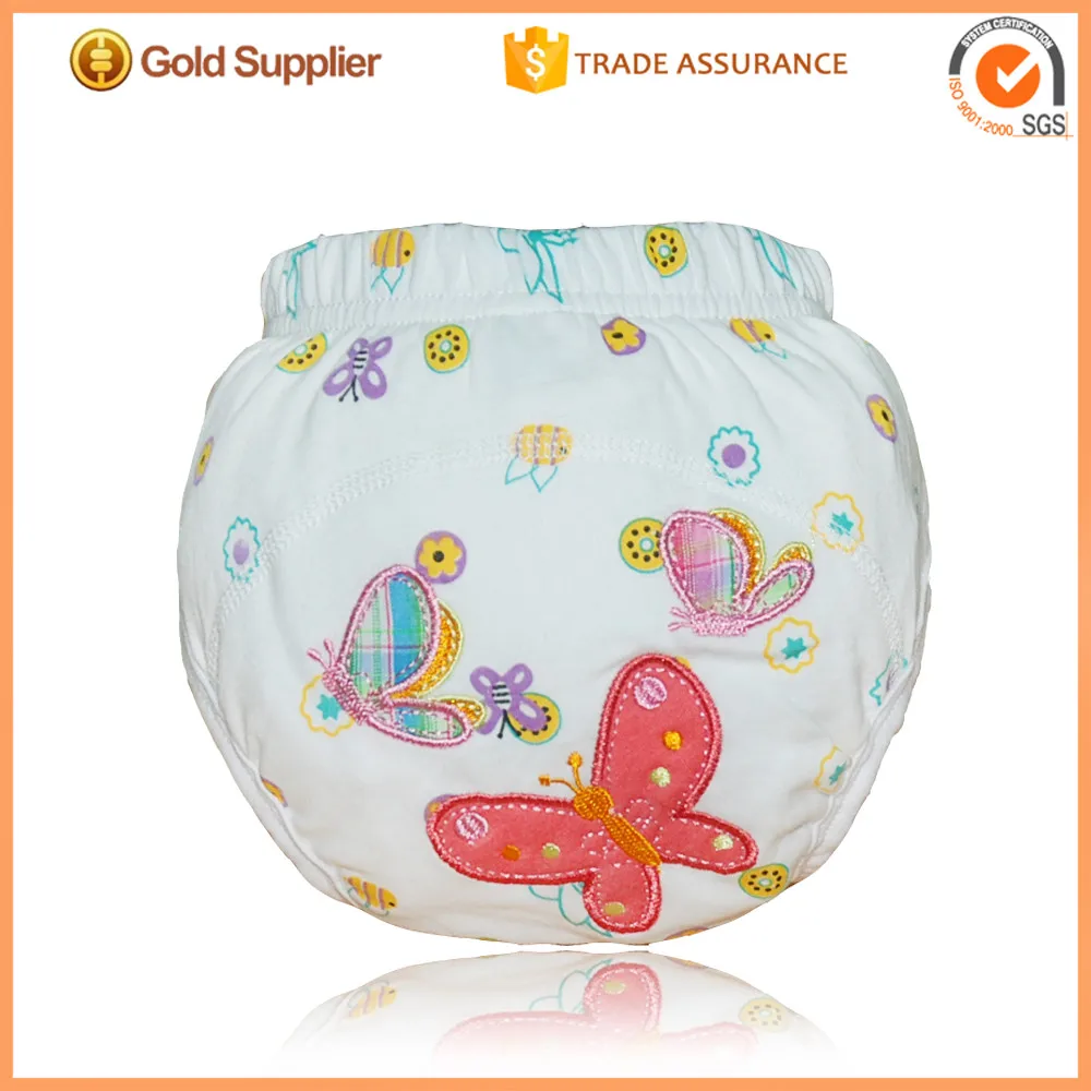 Cotton Baby Training Pants 30pcs Hot Sale Cute Embroidery Cartoon Potty Pantsin Grooming