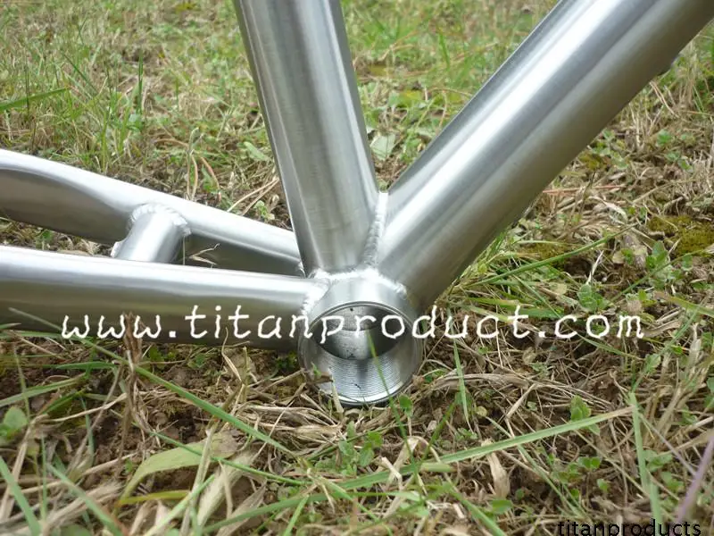 Best Titanium cross/touring bicycle frame with welded rack 6 Best Titanium cross/touring bicycle frame with welded rack 6