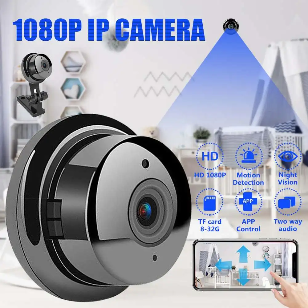 1080P Мини Беспроводная IP камера интеллектуальное Видеонаблюдение CCTV Wifi двухстороннее аудио ночное видение умный дом Безопасность Видео система