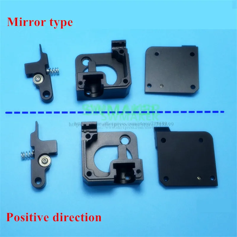 Espelho tipo Direct Todos os Metais Dissipador de Calor Completo para 1.75 Drive Titan Aero Extrusora Kit Milímetros Tpu Flexível Filamento Prusa i3 3d Impressora v6 Mod. 200206 4 Computador e Escritório